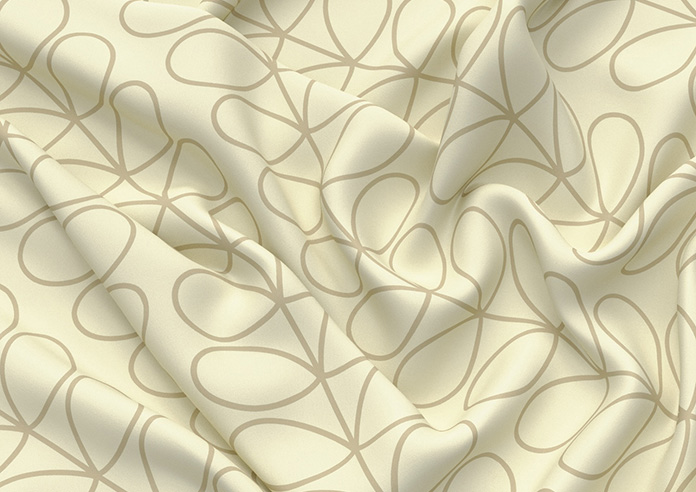 Orla Kiely Linear Stem, Natural - Roman Blind - Image 4